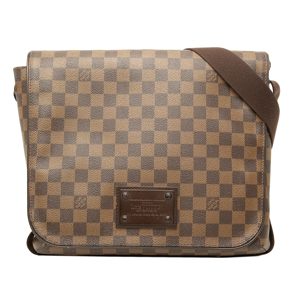 Pre-Loved Louis Vuitton Damier Ebene Brooklyn MM